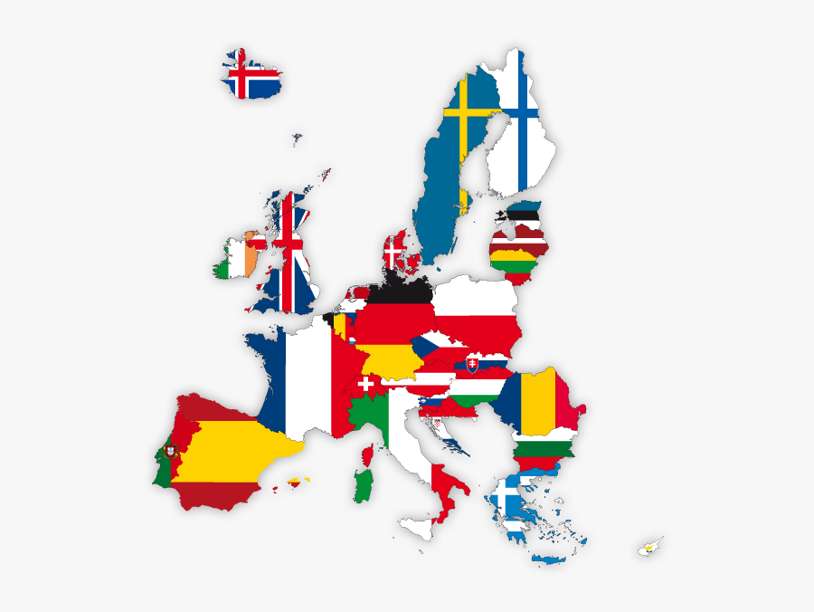 European Association Of Hearing Aid Professionals Clipart - Europe Flagmap, Transparent Clipart