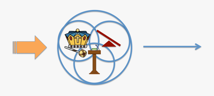 Crown And Scepter, Transparent Clipart