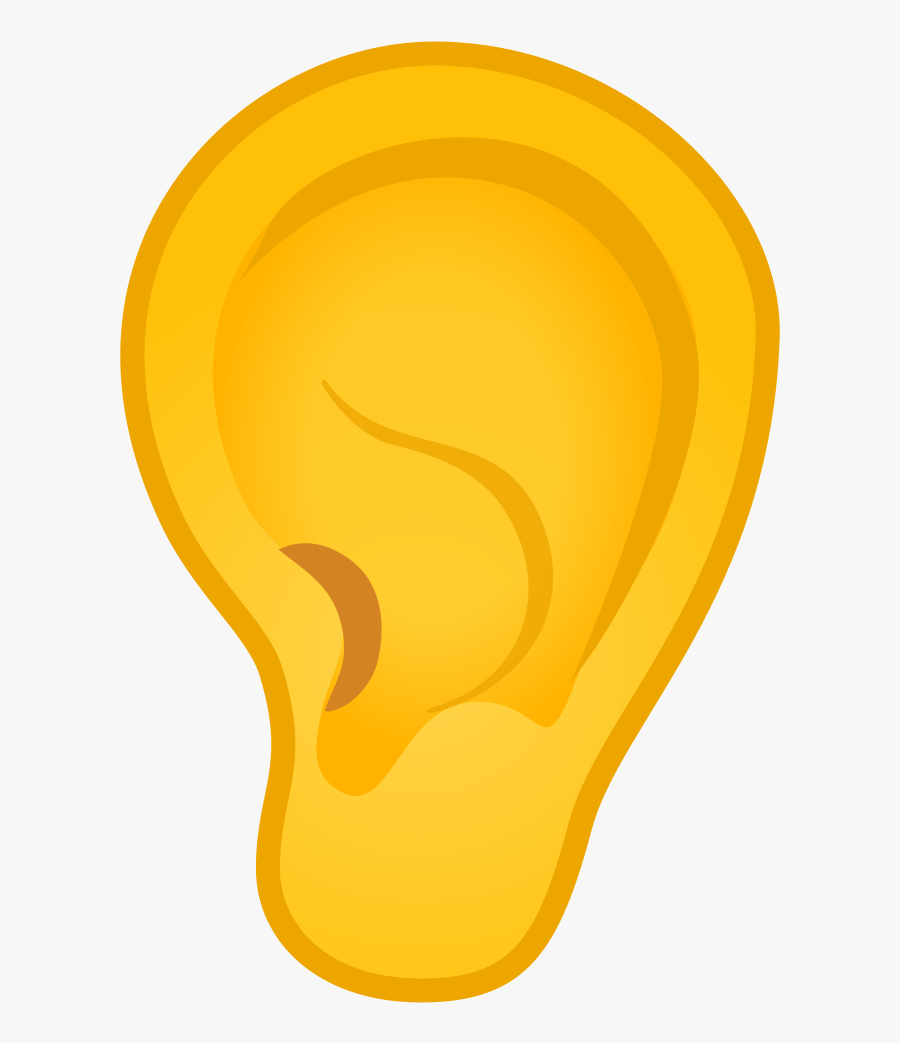 Ear Icon, Transparent Clipart
