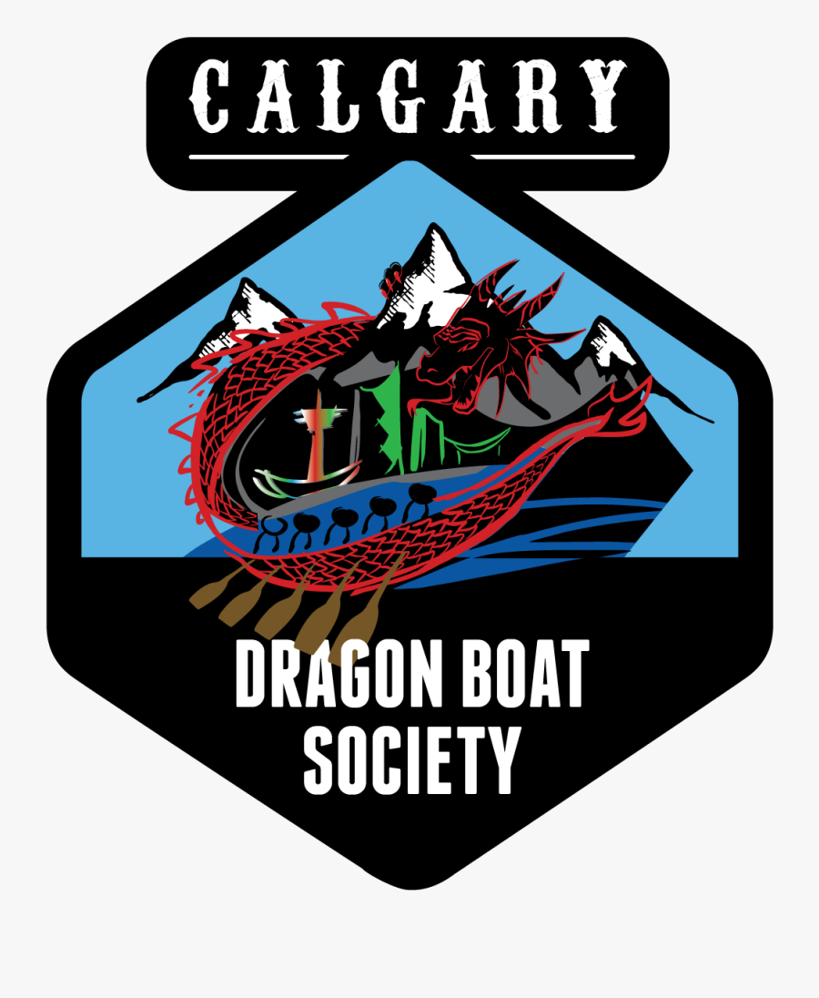Calgary Dragon Boat Society - Graphic Design, Transparent Clipart