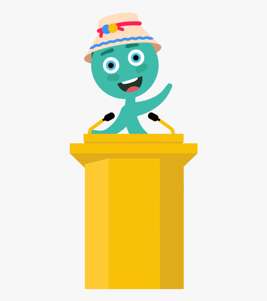 Public Speaking Kids Png, Transparent Clipart