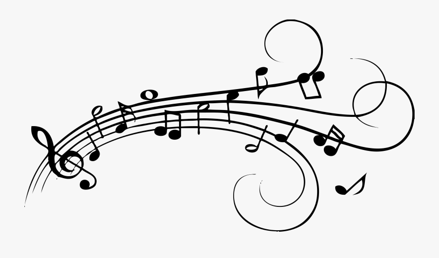 Musical Notation Symbol Png Background Image - Music Notes Flowing, Transparent Clipart