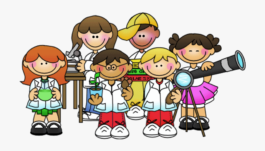 Transparent Çocuk Clipart - Science Kids Cartoon, Transparent Clipart