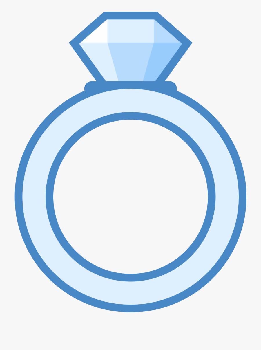 Diamentowy Pierścionek Icon - Circle, Transparent Clipart