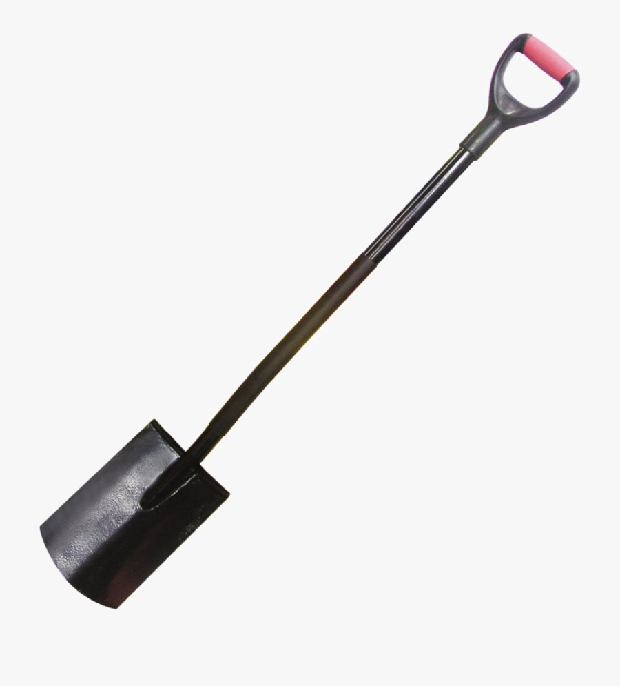 Transparent Black Spade Png - Rýč Solid, Transparent Clipart