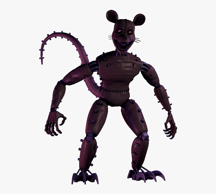 Transparent Rats Clipart - Five Nights At Candy's 3 Monster Rat, Transparent Clipart