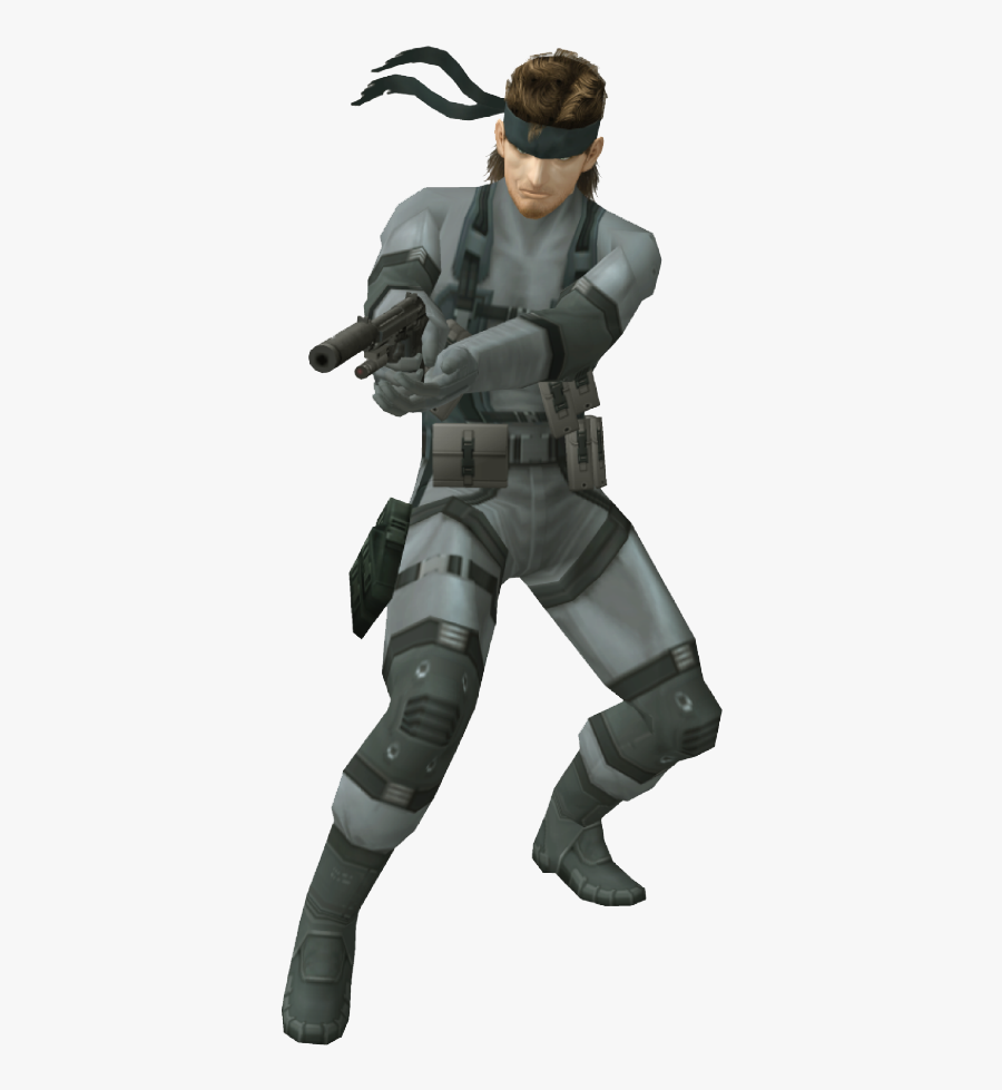 Solid Snake Png Clipart - Metal Gear Solid 2 Solid Snake, Transparent Clipart