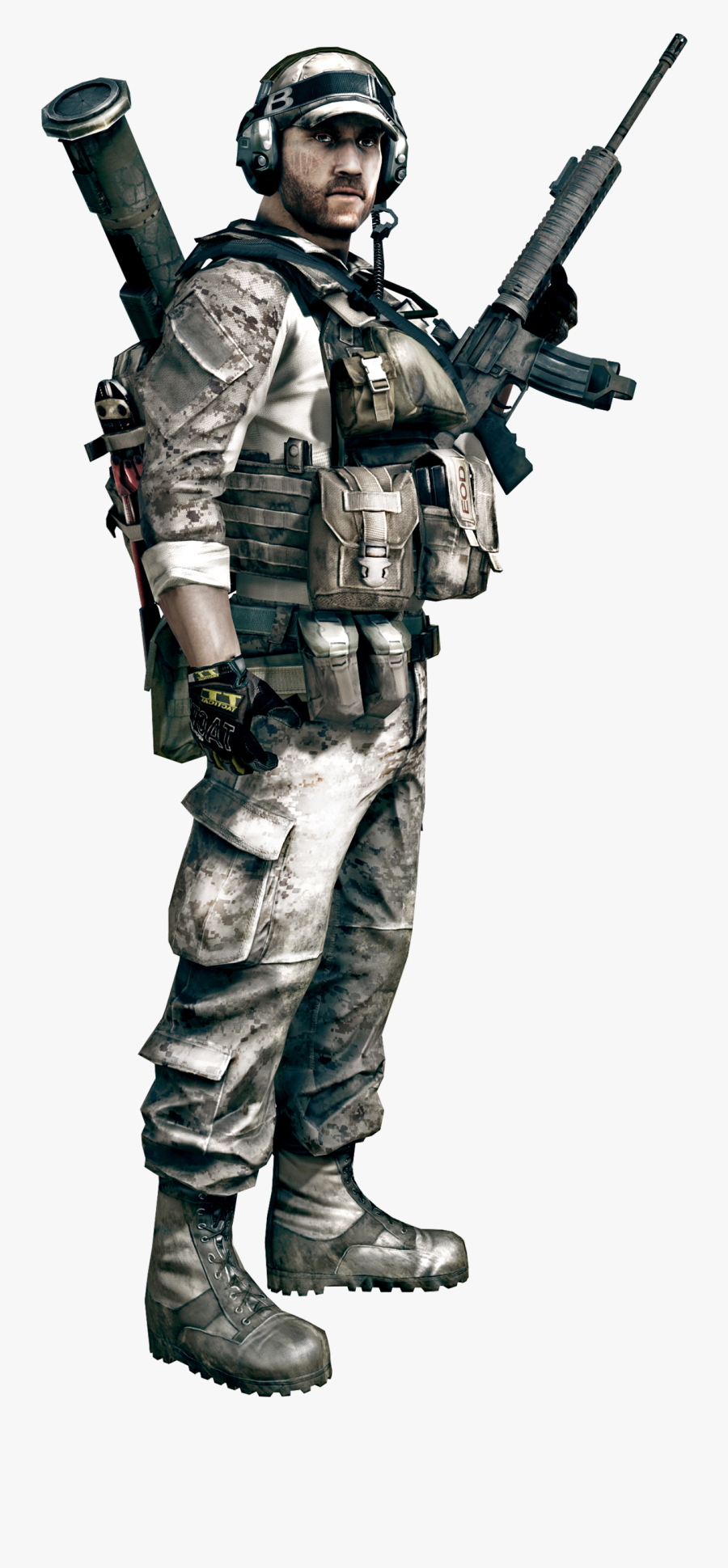 Download Battlefield Png Clipart - Battlefield 3 Us Engineer, Transparent Clipart