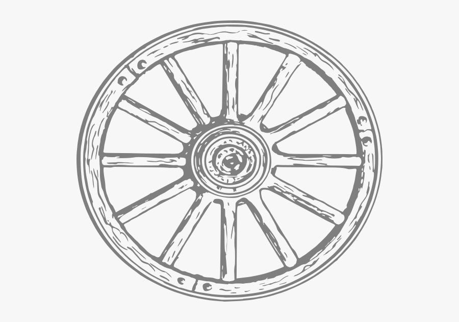 Clip Art Wagon Wheel, Transparent Clipart