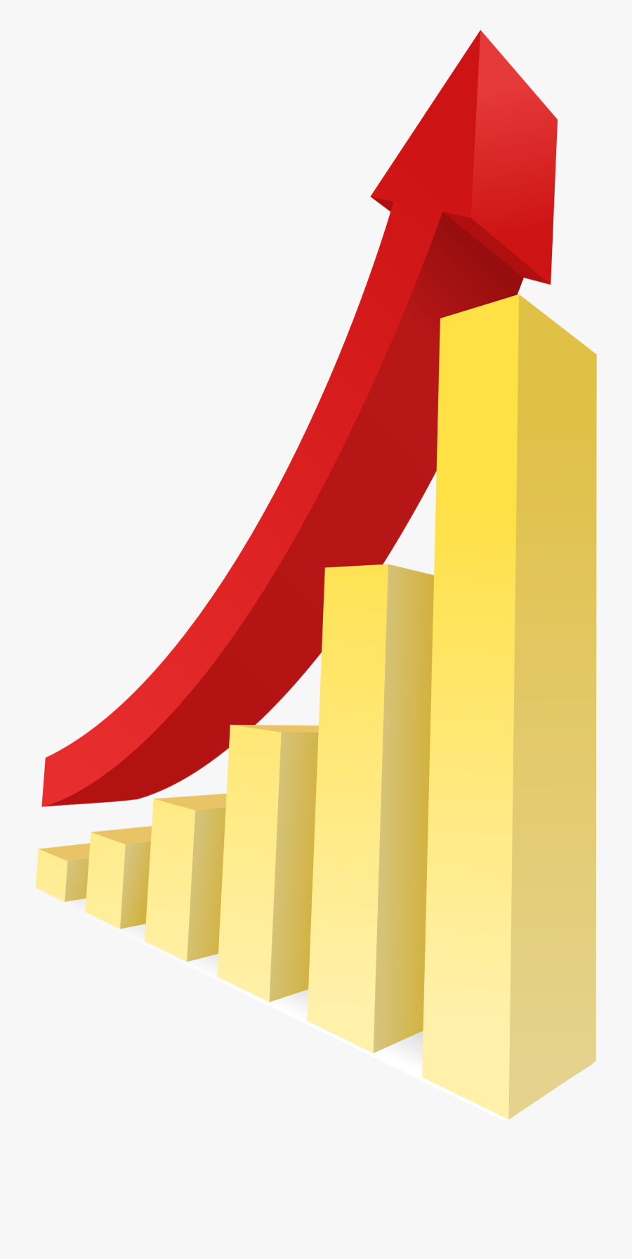 Transparent Stock Clipart - Graph Stock Market Going Up, Transparent Clipart