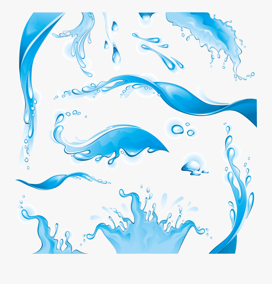 Splash Clipart Dolphin Splash - Creative Water Backgrounds, Transparent Clipart