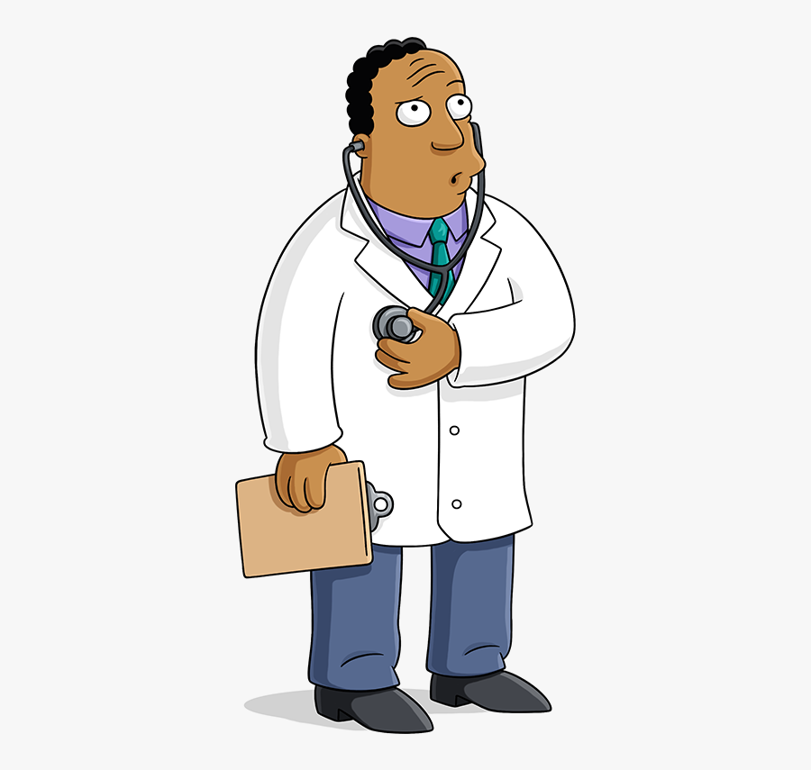 Dr Julius Hibbert Simpsons - Simpsons Dr Julius Hibbert, Transparent Clipart