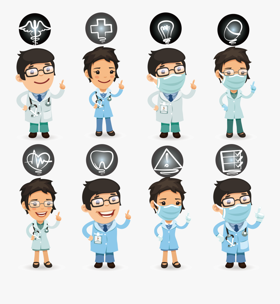 Healthcare Clipart Nurse Care - Png Nurse Animation, Transparent Clipart