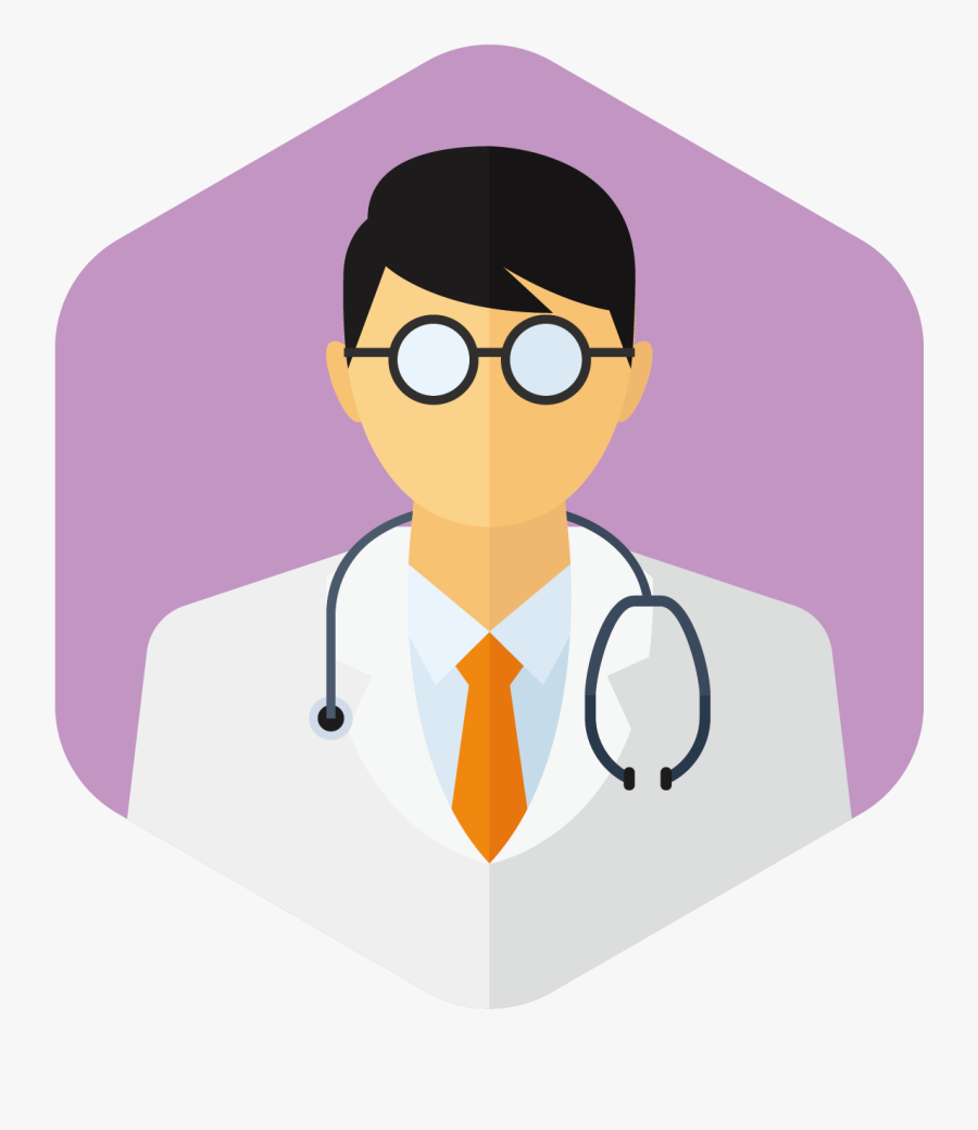 Transparent Doctor Child Patient Clipart - 醫師 卡通, Transparent Clipart