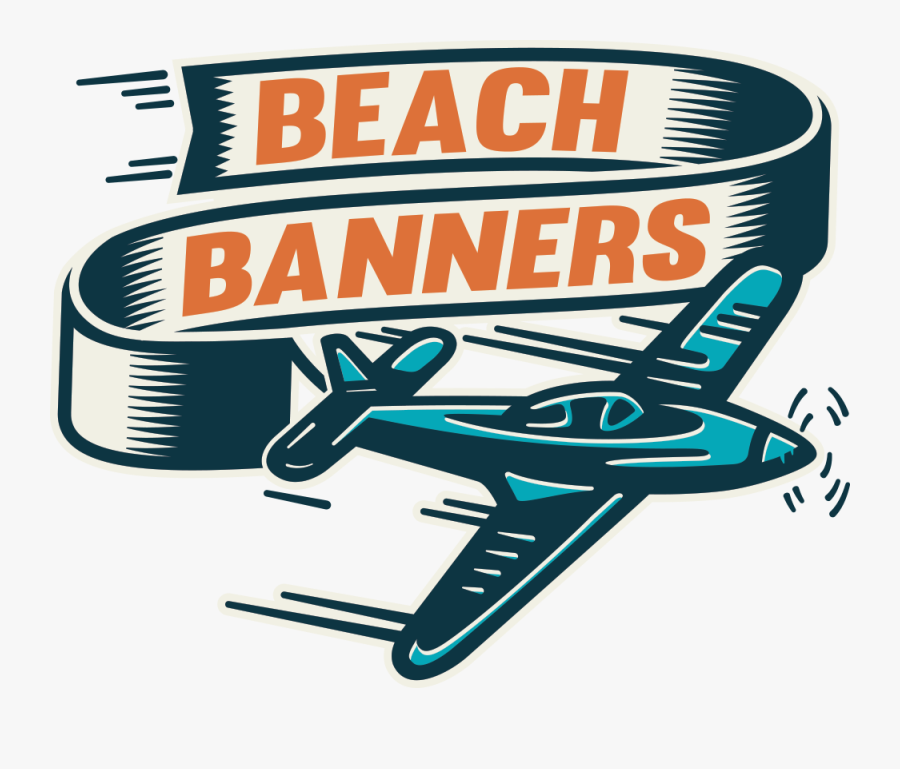 Clipart Airplane Banner - Advertising Airplane With Banner, Transparent Clipart
