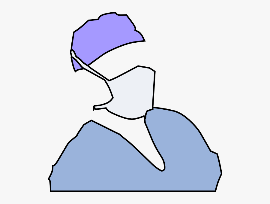 Doctors Clipart Blue - Draw A Doctor Mask , Free Transparent Clipart ...