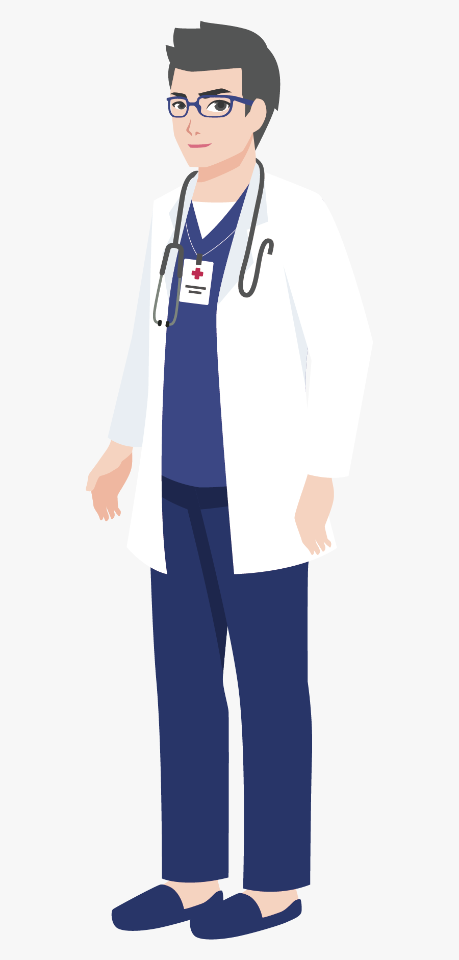 Physician University Cartoon Illustration Doctor Free - Cartoon Images Of A Doctor In Uniform, Transparent Clipart
