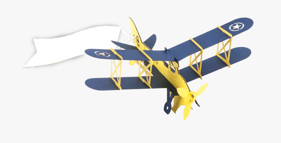 Clip Art Airplane With Banner - Convites De Casamento Com Aviões, Transparent Clipart