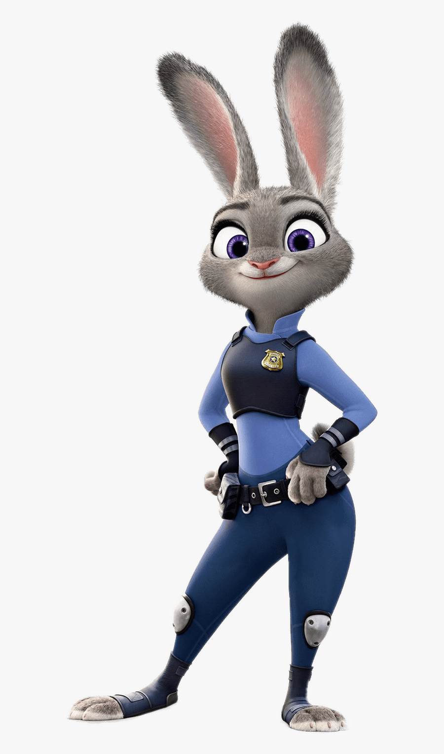 Zootopia Judy Hopps - Diy Judy Hopps Costume, Transparent Clipart