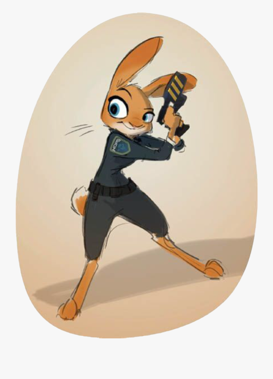 Transparent Officer Clipart - Lt. Judy Hopps, Transparent Clipart
