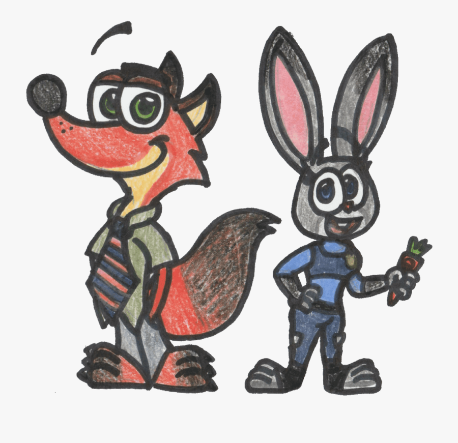 Zootopia By Drquack64t - Cartoon, Transparent Clipart