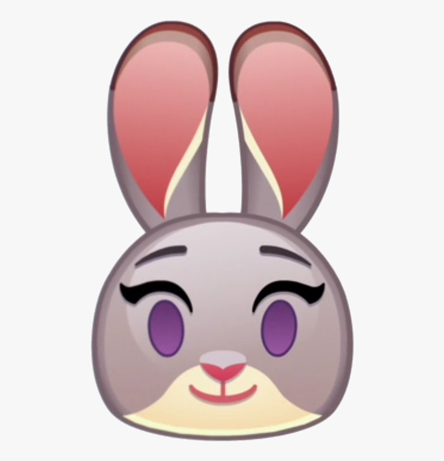 Transparent Emoji Assustado Png - Judy Hopps Emoji, Transparent Clipart