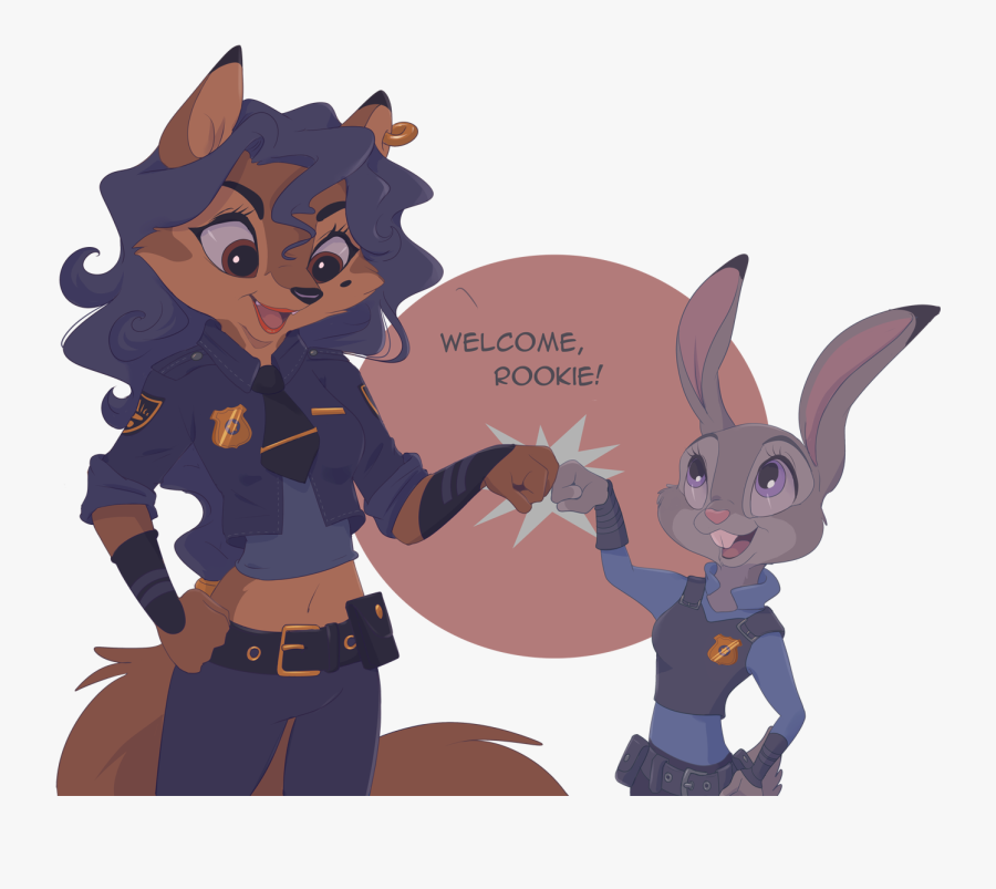 Welcome Rookie 0 Sly - Sly Cooper And Zootopia, Transparent Clipart