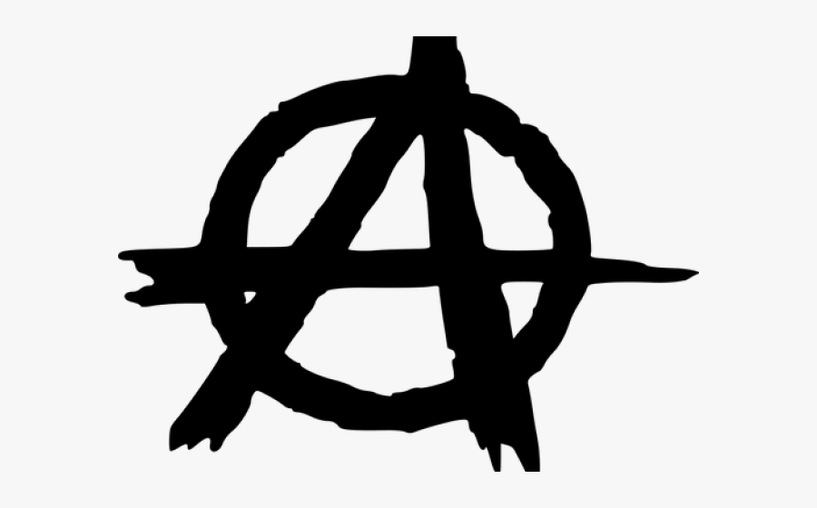 Anarchy Symbol, Transparent Clipart