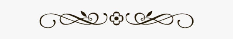 Decorative Line - Calligraphy, Transparent Clipart
