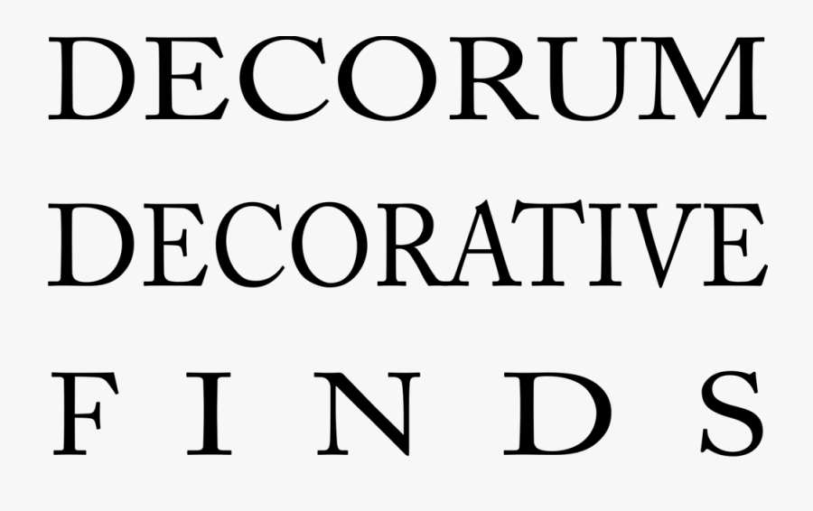 White Decorative Line Png - Monochrome, Transparent Clipart