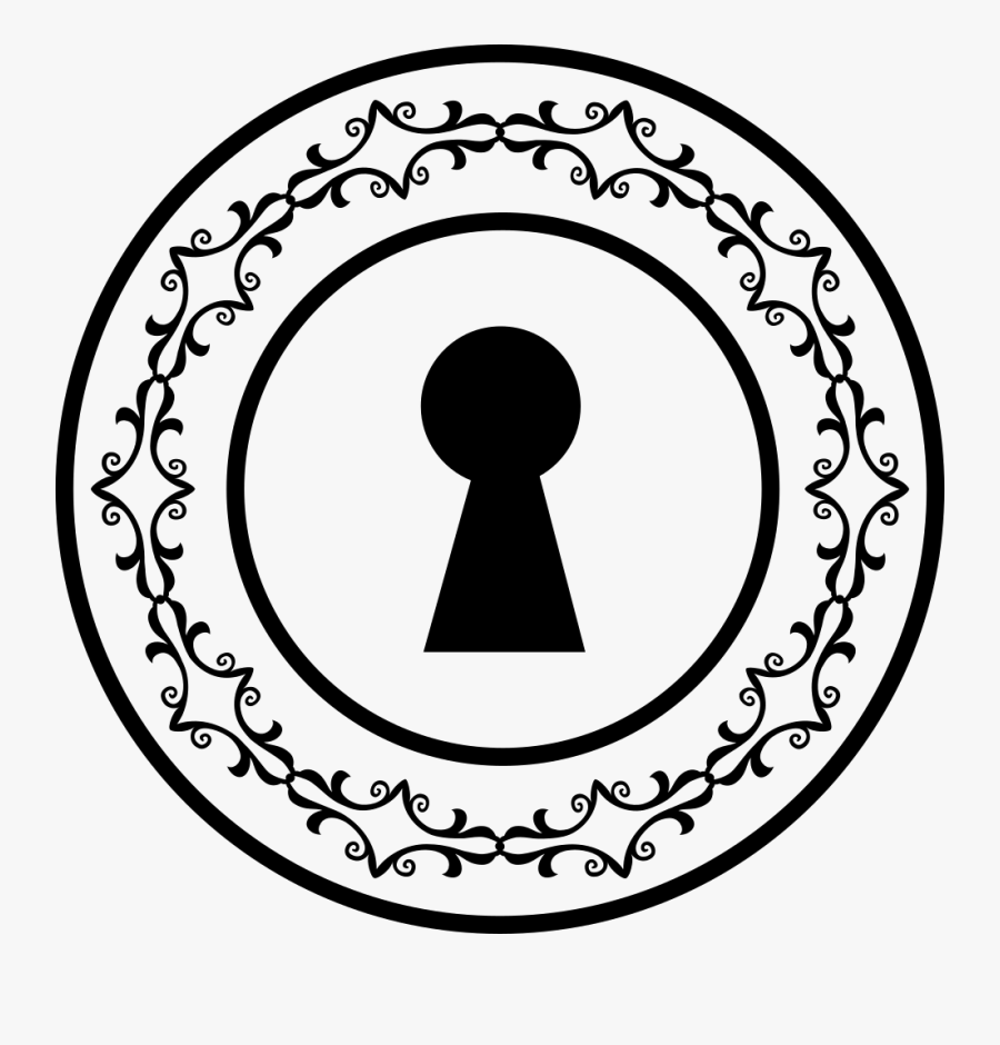 Keyhole Shape In A Decorative Circular Ring - Velammal Matric School Theni Logo, Transparent Clipart