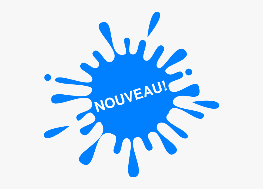 Purple Splash Of Paint, Transparent Clipart