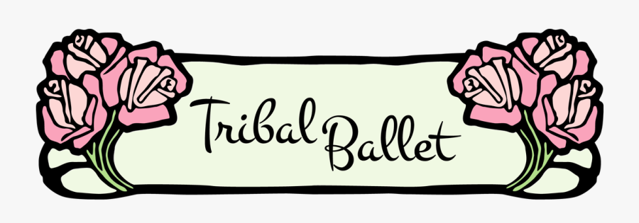 Tribal Ballet Is An Original Idea Created By Yours - Art Nouveau Border, Transparent Clipart