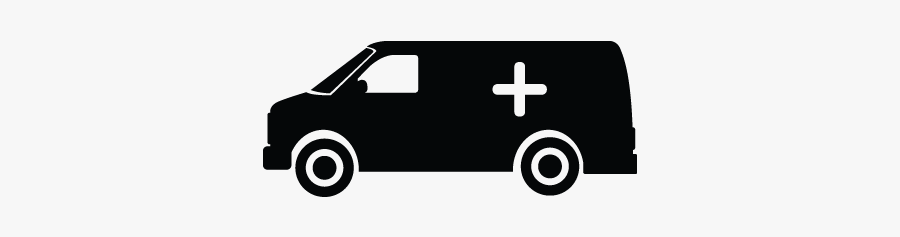Ambulance Van, Tempo, Wagon, Vehicle Icon - Compact Van, Transparent Clipart