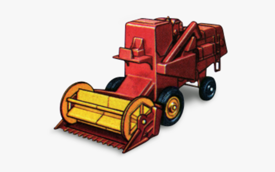 Clip Art Combine Clip Art - Red Combine Harvester Clipart, Transparent Clipart