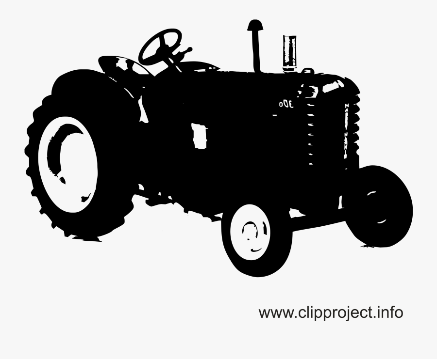 Tractor, Transparent Clipart