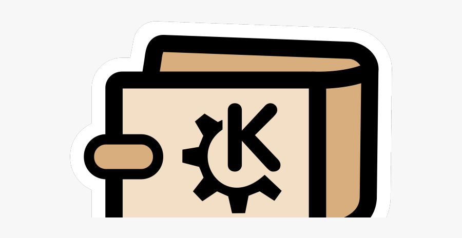 Wallet Clipart Closed - Kde Icon Transparent, Transparent Clipart