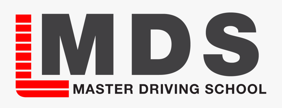 Master Driving School Logo, Transparent Clipart