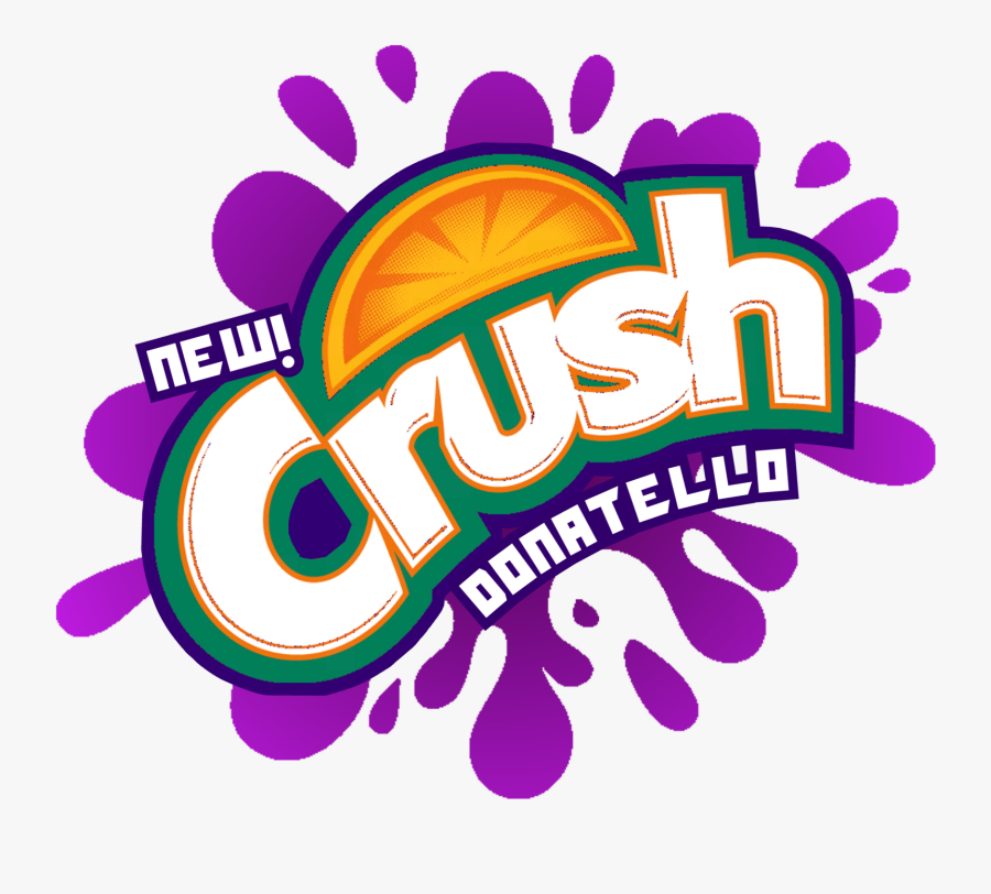 Grape Crush Logo - Crush Grape Soda Logo, Transparent Clipart