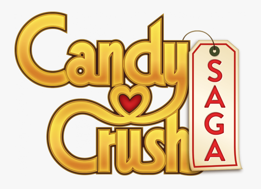 Candy Crush Game Logo, Transparent Clipart