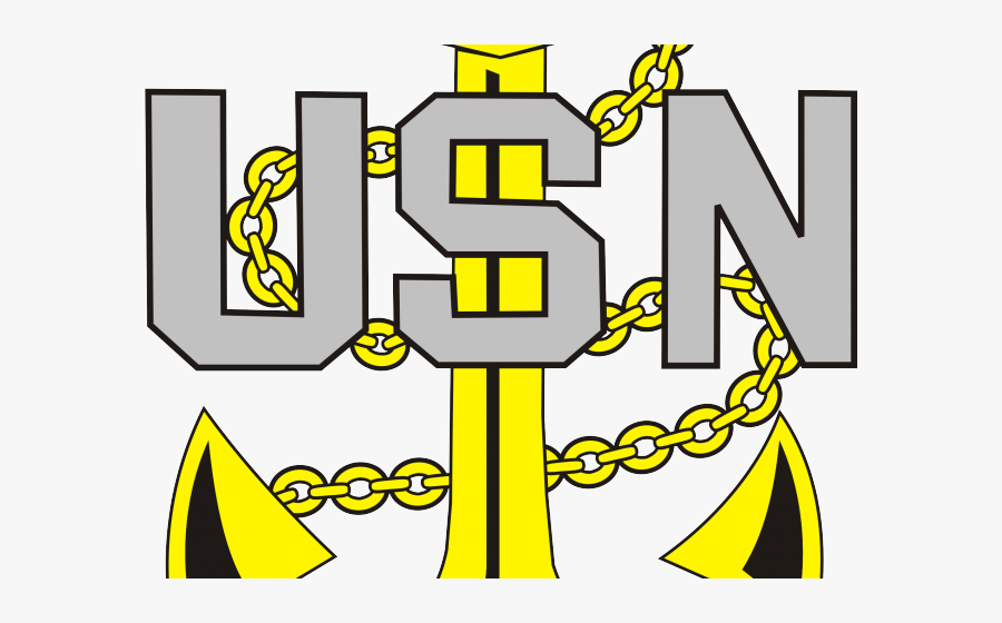 Navy Anchor, Transparent Clipart