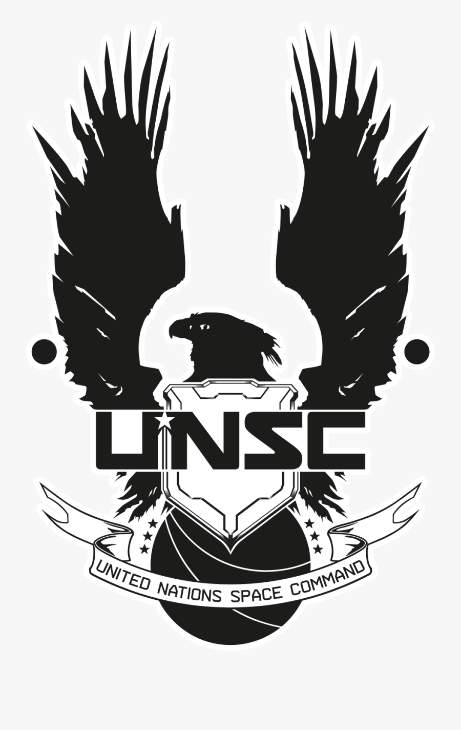 Halo Game Cliparts 12 - Halo Unsc Logo, Transparent Clipart