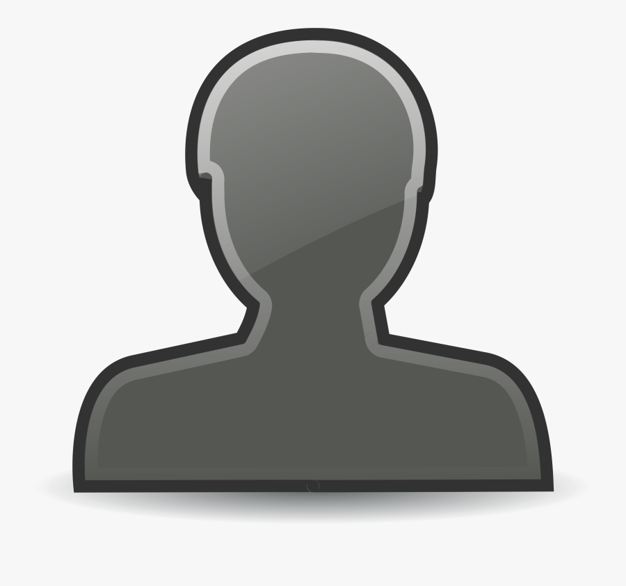 Clip Art Clip Art Person Outline - Simbolo Cuenta, Transparent Clipart