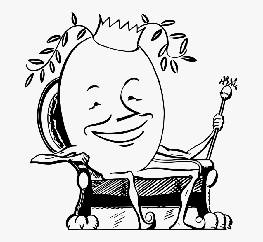 Emotion,art,monochrome Photography - Egg King, Transparent Clipart