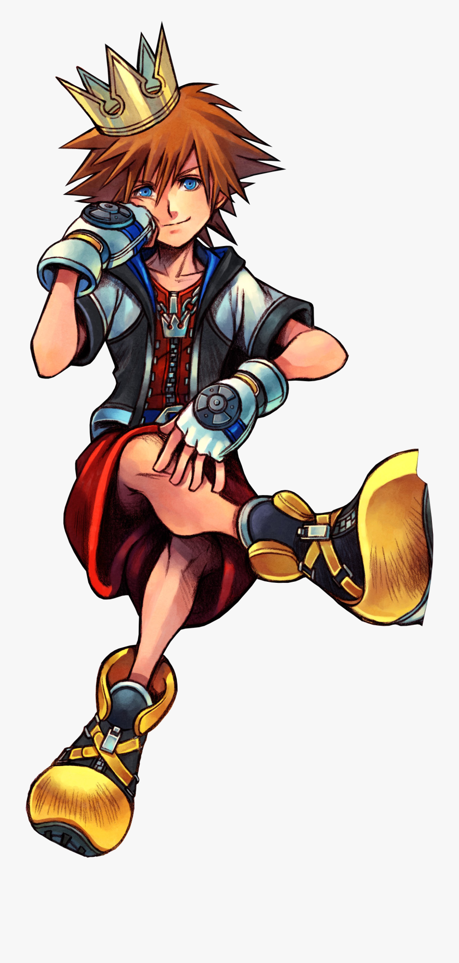 Iamultimategohan Update On Script By Iamultimategohan - Kingdom Hearts 1.5 Sora, Transparent Clipart