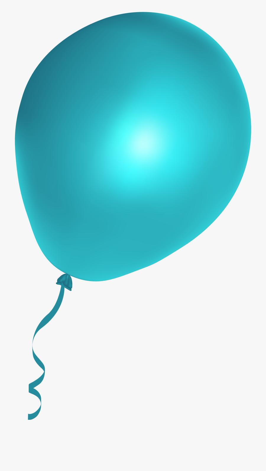 Transparent Blue Balloons Clipart - Balloon, Transparent Clipart