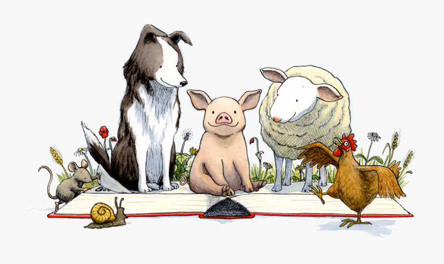 Dick King-smith - Dick King Smith Sheep Pig, Transparent Clipart