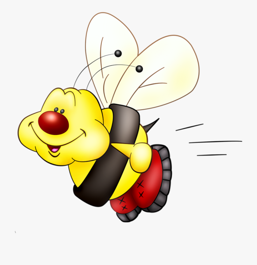 Honey Bee Cartoon, Cartoon Bee, Honey Bee Hives, Honey - Bee Body Transparent Background, Transparent Clipart