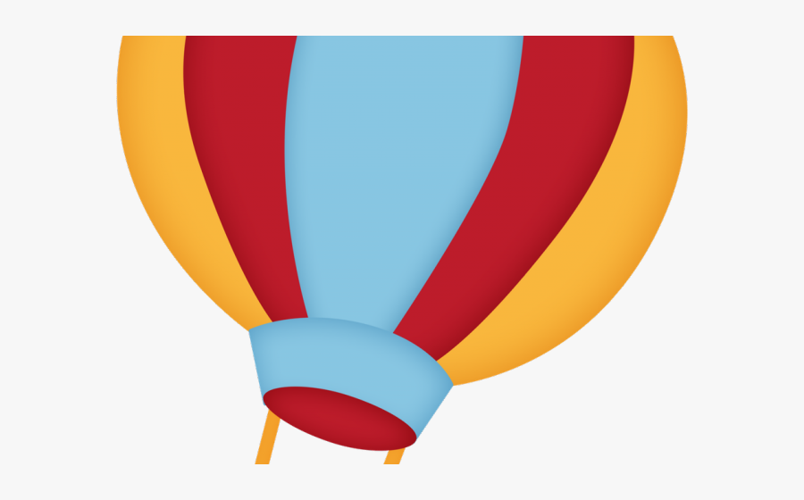 Hot Air Balloon Clipart Baby Blue - Hot Air Balloon, Transparent Clipart