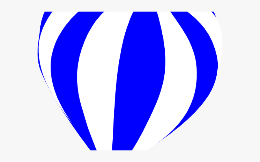 Hot Air Balloon Clipart Red White Blue, Transparent Clipart